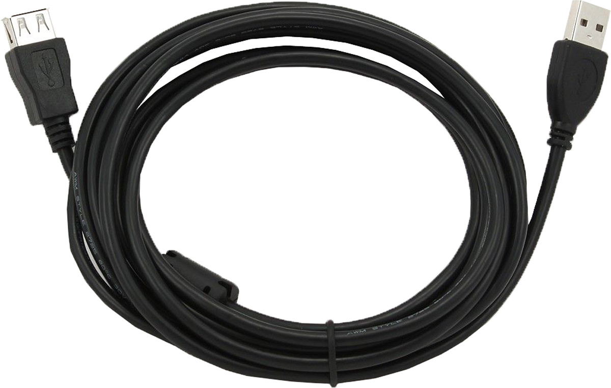 

Удлинитель Gembird CCF-USB2-AMAF-10, Кабель удлинитель Cablexpert CCF-USB2-AMAF-10 USB2.0 Pro AM/AF 3м