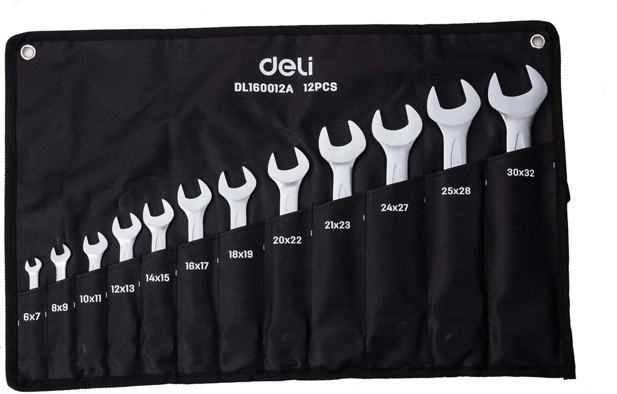 

Набор двусторонних гаечных ключей Deli DL160012A
