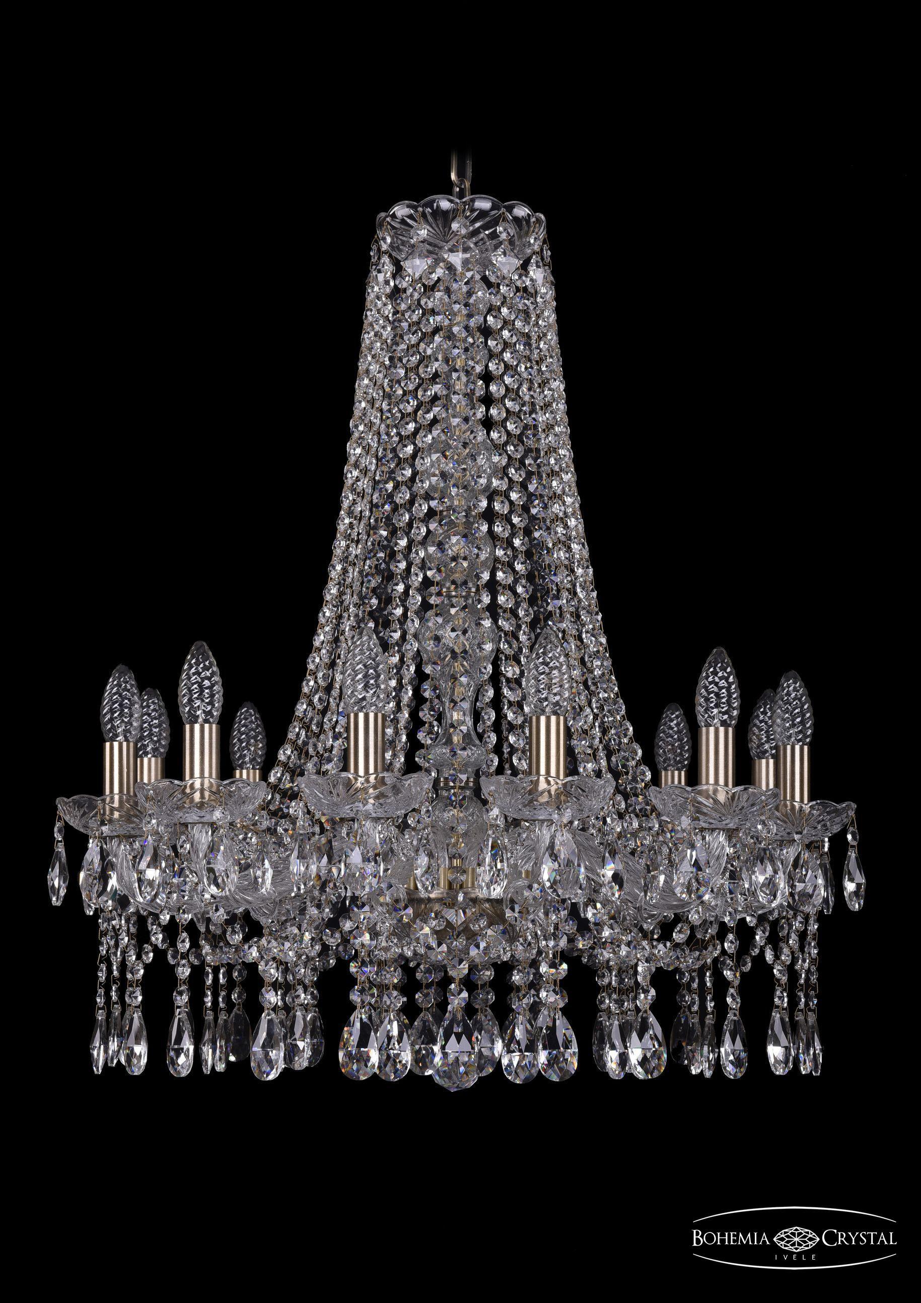 

Подвесная люстра Bohemia Ivele Crystal 1413/12/220/h-73/Pa