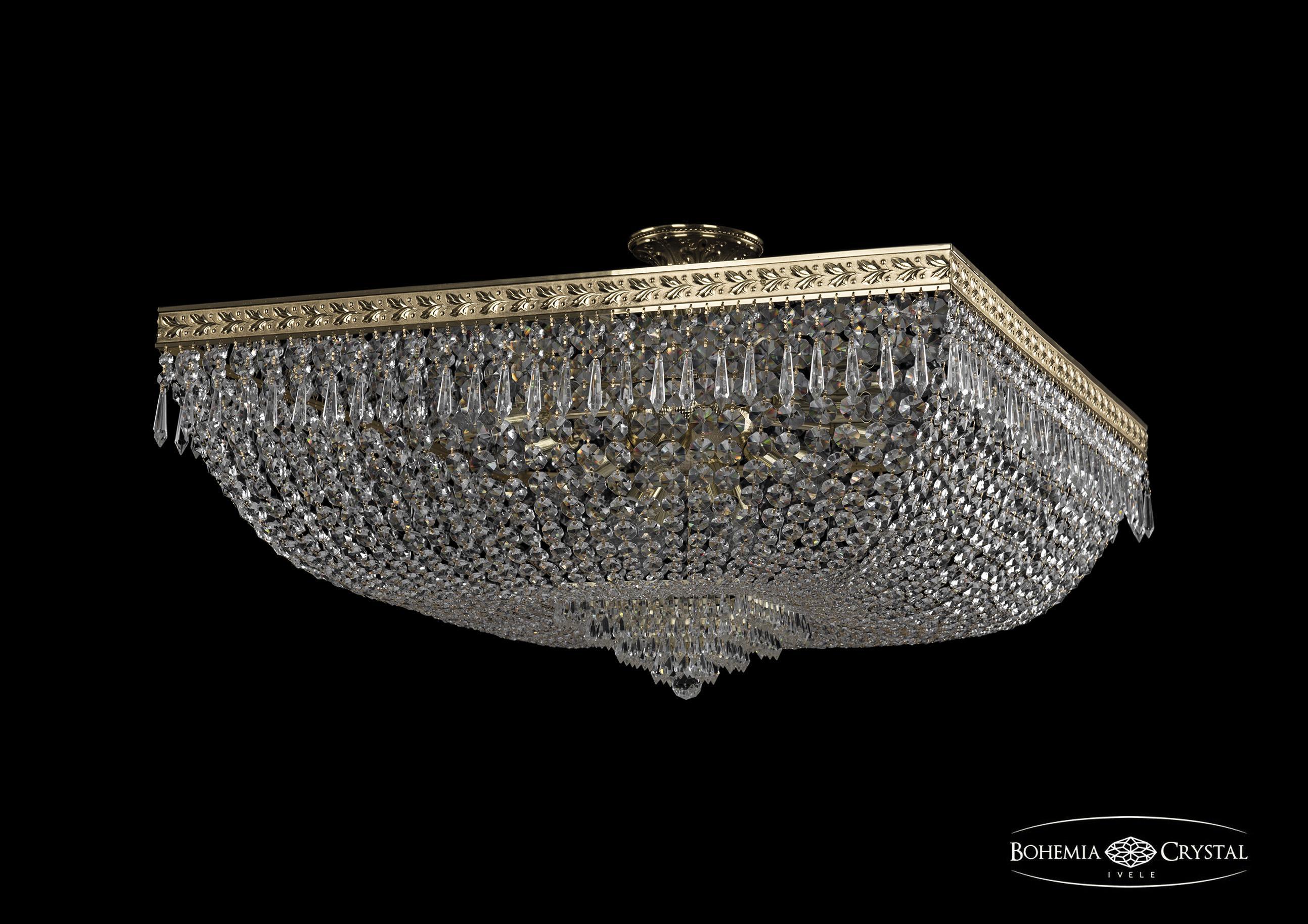

Люстра на штанге Bohemia Ivele Crystal 19272/80IV G