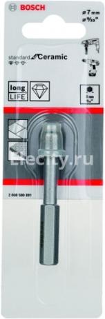 

Алмазное сверло Bosch Standard for Ceramic 7мм [2.608.580.891], Standard for Ceramic 7мм