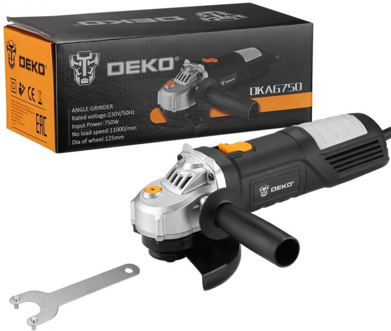 

Угловая шлифмашина Deko DKAG750 [063-4164], Угловая шлифмашина Deko DKAG750 063-4164