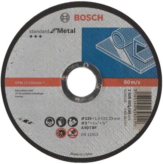 

Отрезной круг Bosch 2.608.603.165, Bosch 2608603165 2.608.603.165