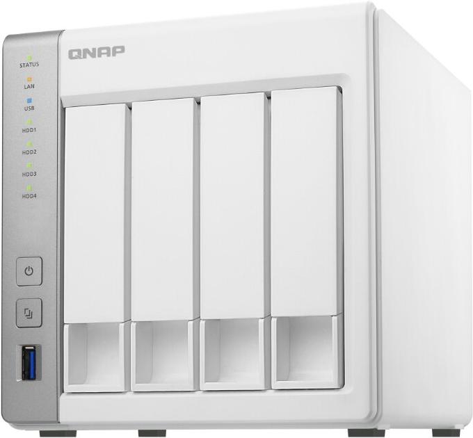 

Сетевой накопитель QNAP D4, Сетевое хранилище NAS Qnap Original D4 4-bay