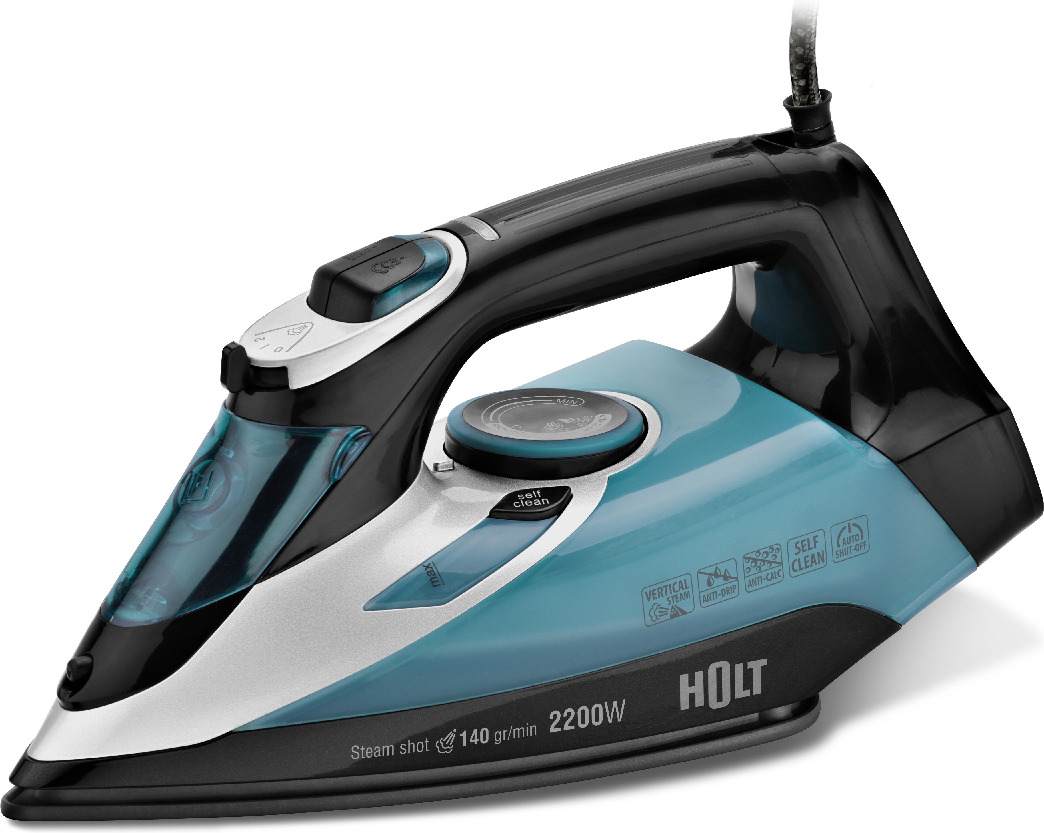 

Утюг Holt HT-IR-011 бирюзовый/черный, HT-IR-011