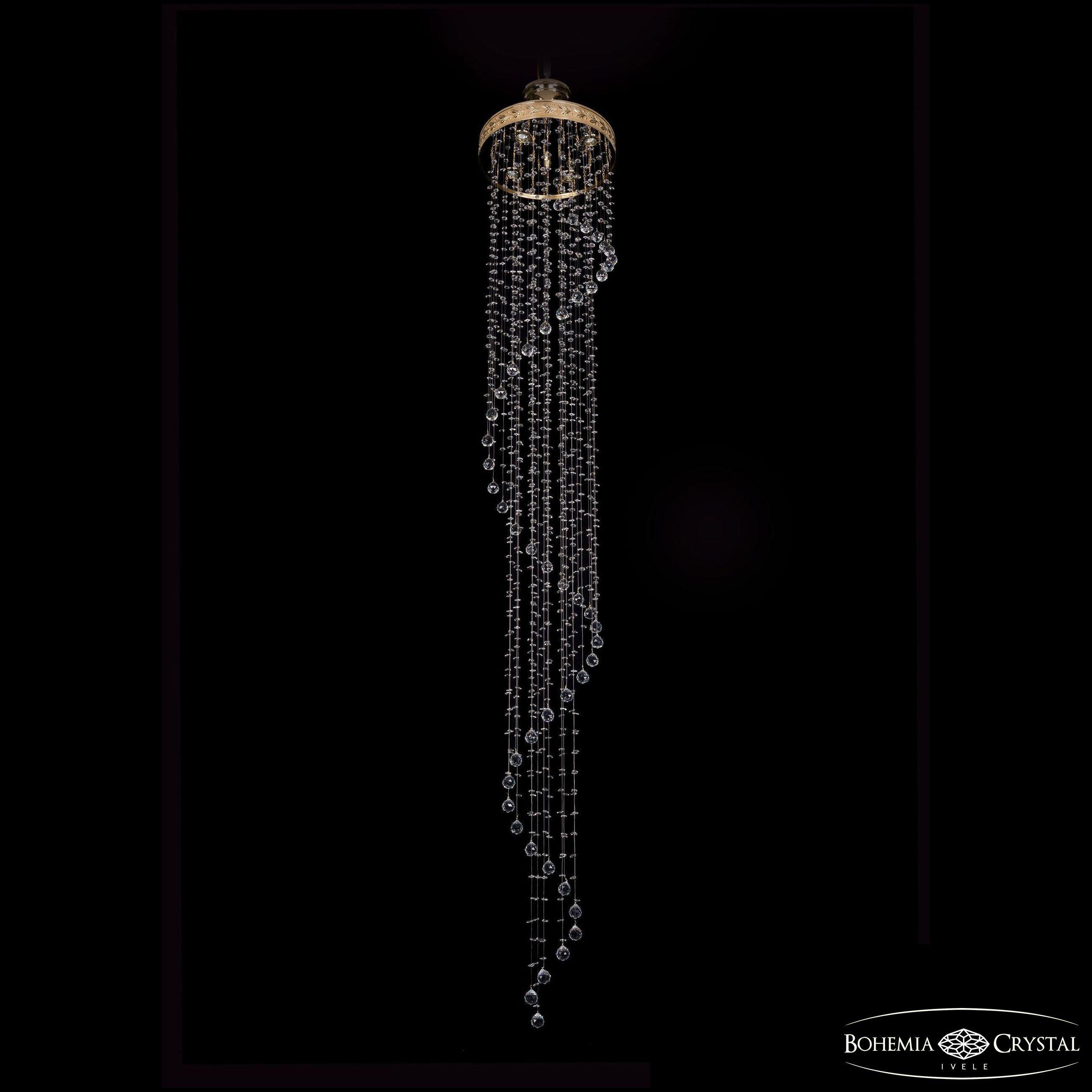 

Подвесная люстра Bohemia Ivele Crystal 8313/40-250/G/Balls