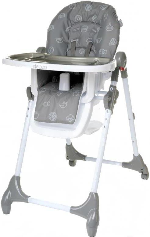 

Стульчик для кормления 4baby Decco (серый), Decco