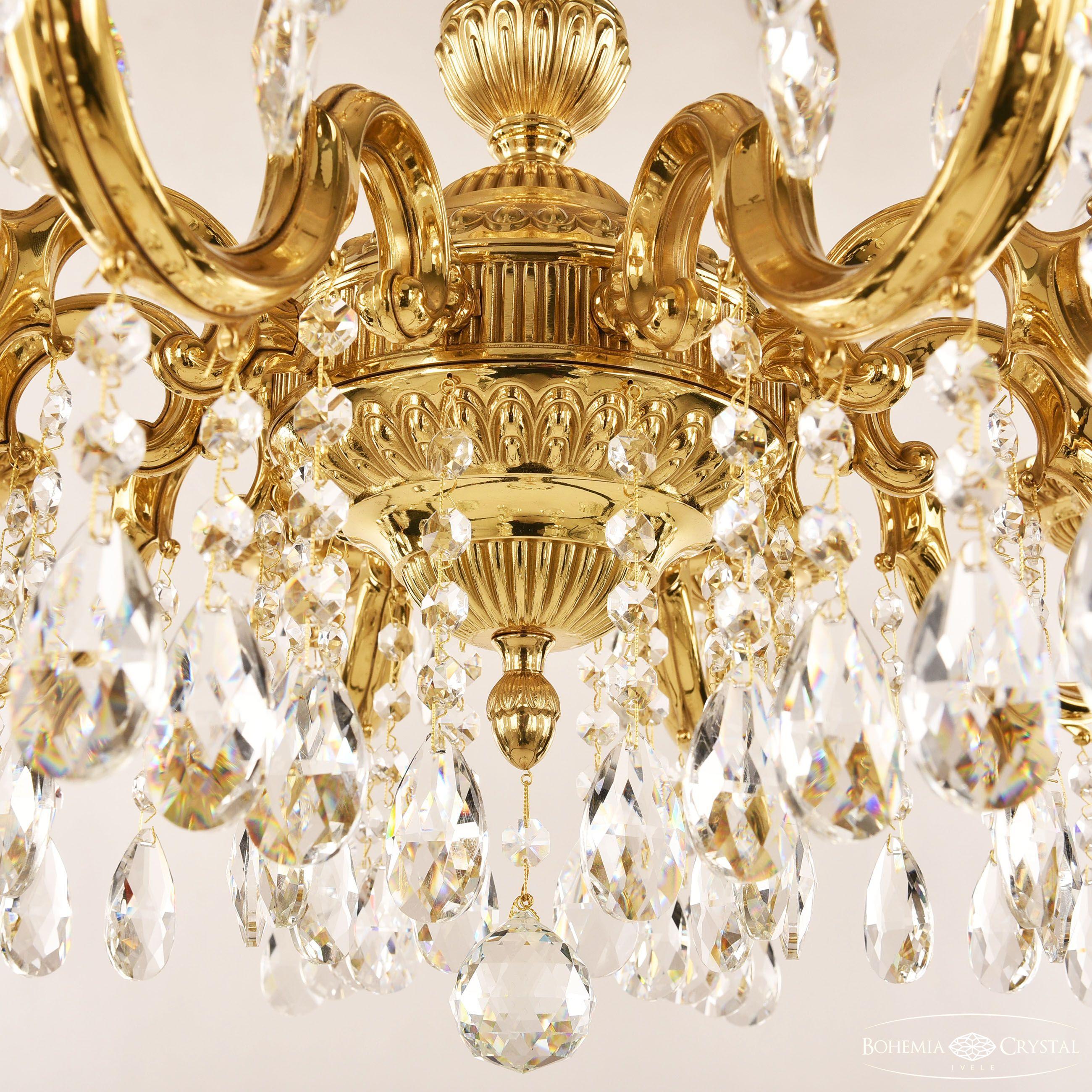 

Подвесная люстра Bohemia Ivele Crystal 75101/10/210 A G