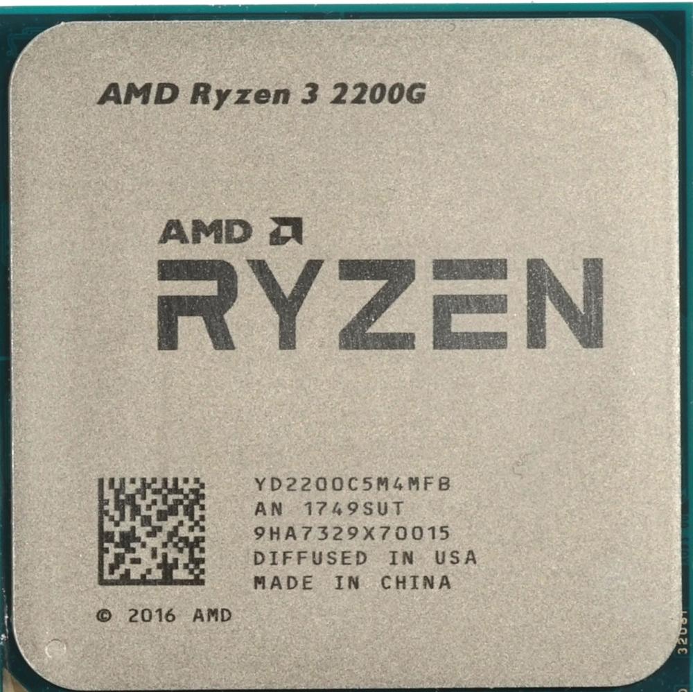 

Процессор AMD Ryzen 3 2200G YD2200C5M4MFB, Ryzen 3 2200G OEM