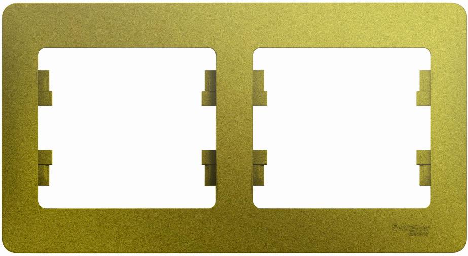 

Рамка Schneider Electric Glossa GSL001002, Glossa GSL001002