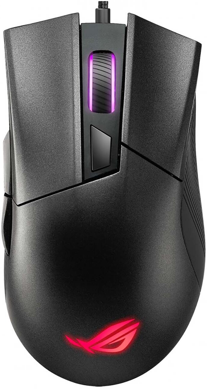 

Мышь ASUS ROG Gladius II CORE RTL (90MP01D0-B0UA00)