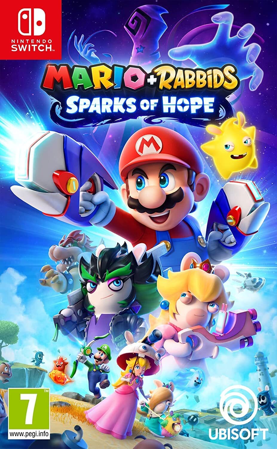 

Игра для приставки Nintendo NS Ubisoft Mario + Rabbids: Sparks of Hope RU Subtitles (3307216210368)