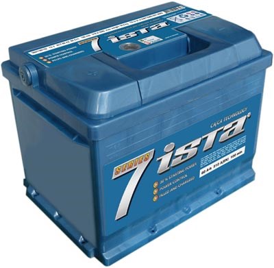 

Аккумулятор ISTA 7 Series 6CT-52 A2Н E 52 А/ч, 7 Series 6CT-52 A2Н E 52 А/ч