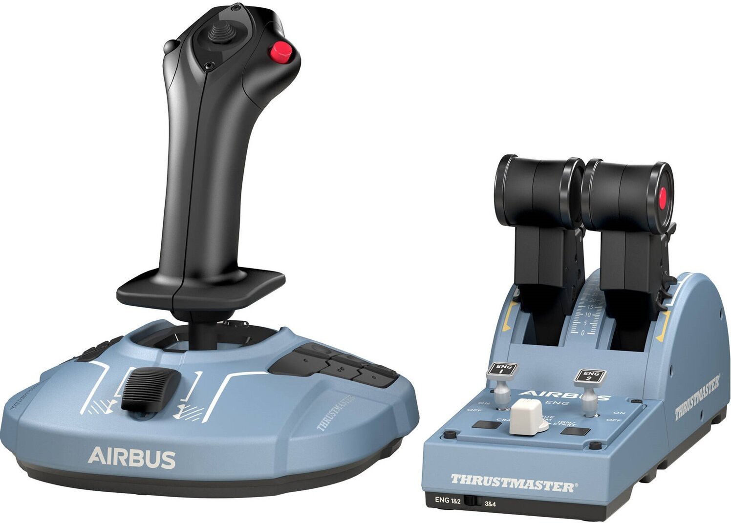 

Игровой джойстик Thrustmaster TCA OFFICER PACK AIRBUS EDITION WW VERSION серый/черный [2960842], Джойстик ThrustMaster TCA Officer Pack Airbus