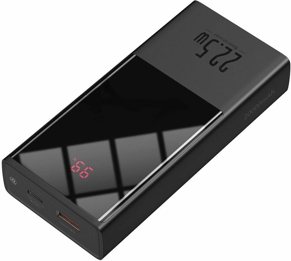 

Портативное зарядное устройство Baseus PPMN-B01 Black, PPMN-B01