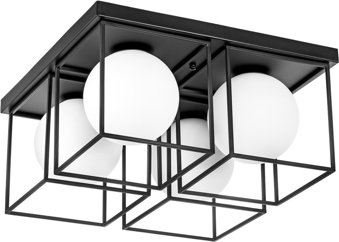 

Накладная люстра Lightstar SX1471/4 Gabbia 4х40W E14 черный [732147], SX1471/4 Gabbia 4х40W E14