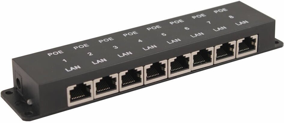 

Сетевое комплектующее Osnovo Midspan-8/P, Инжектор Osnovo Midspan-8/P