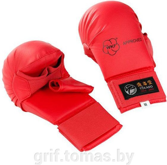 

Перчатки для карате Tokaido Karate Mitts With Thumb [TOK-KM-02-WKF (PK-3)], Перчатки для карате Tokaido Karate Mitts With Thumb TOK-KM-02-WKF (PK-3)