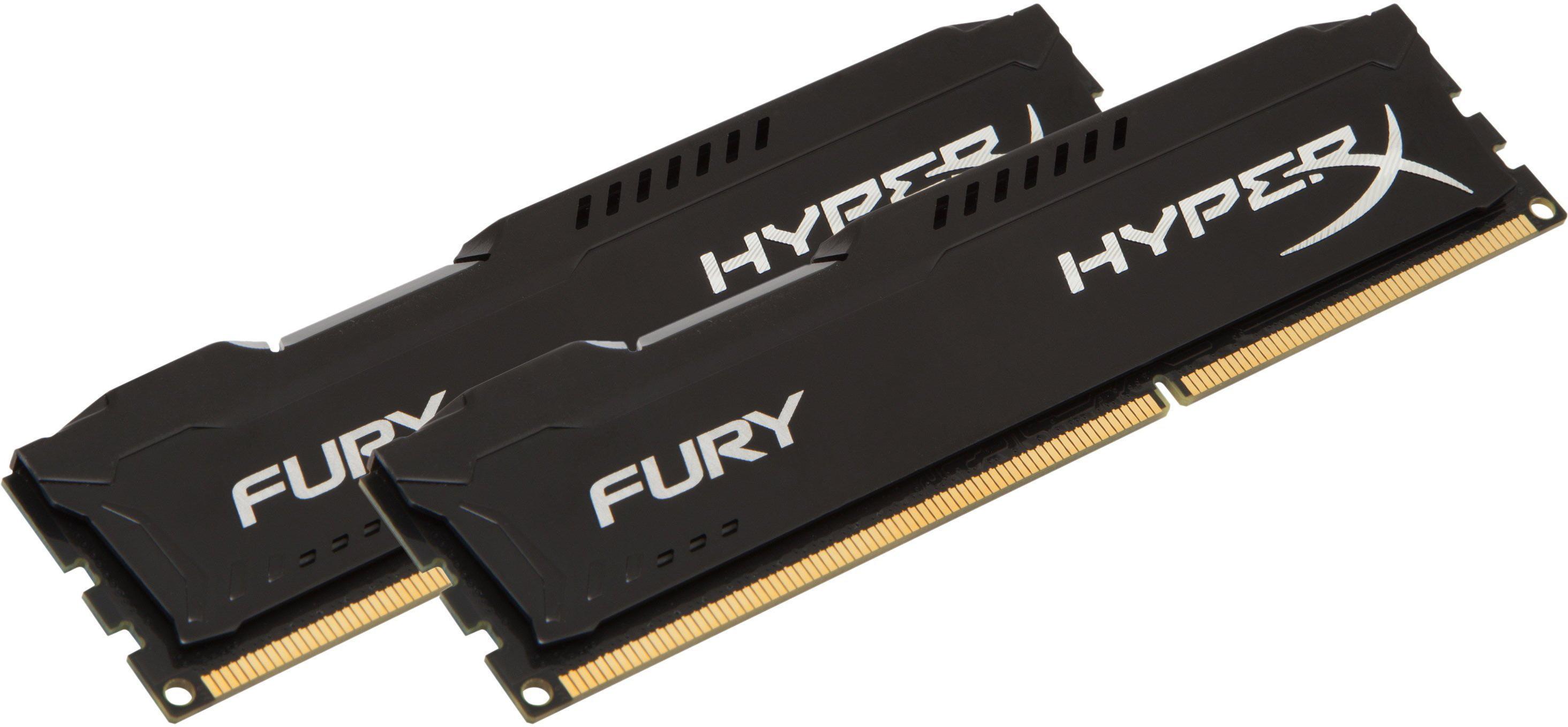 

Оперативная память Kingston HyperX Fury Black 2x4GB KIT DDR3 PC3-14900 (HX318C10FBK2/8), HyperX Fury Black 2x4GB KIT DDR3 PC3-14900