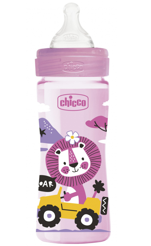 

Бутылочка для кормления Chicco Well-Being Girl 250 мл 340728583 [00028623100000], Бутылочка для кормления Chicco Well-Being Girl 250 мл 340728583 00028623100000