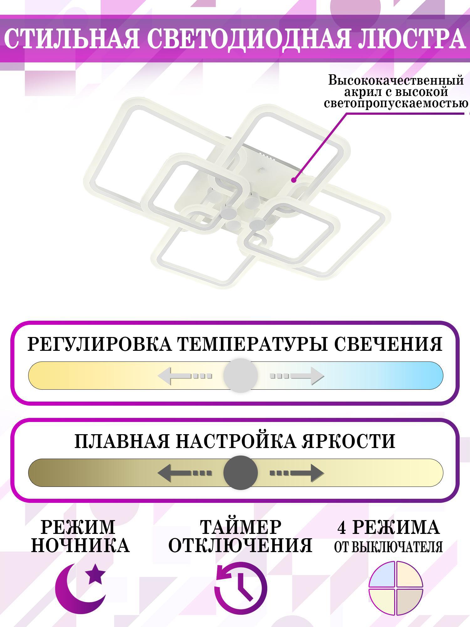 

Накладной светильник Natali Kovaltseva HIGH-TECH LED LAMPS 82018