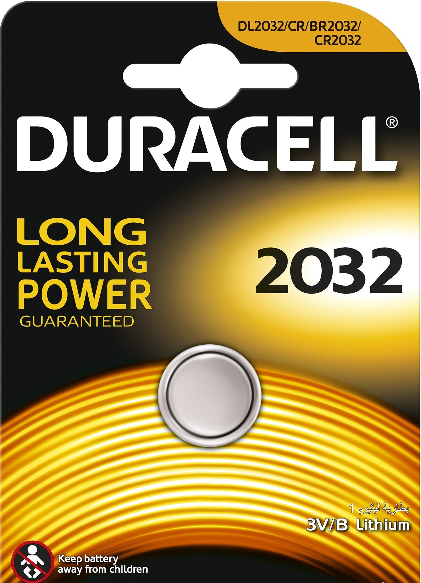 

Батарейки DURACELL 2032, 2032