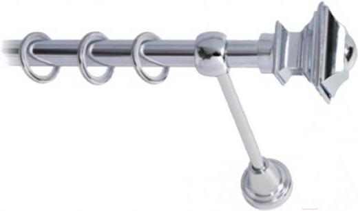 

Карниз Lm Decor Верди 030 1р гладкий 25мм 3м хром, Верди 030 1р гладкий 25мм 3.0м