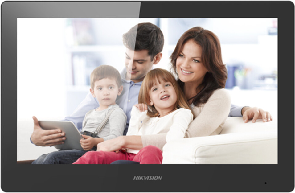 

Видеодомофон Hikvision DS-KH8520-WTE1 черный