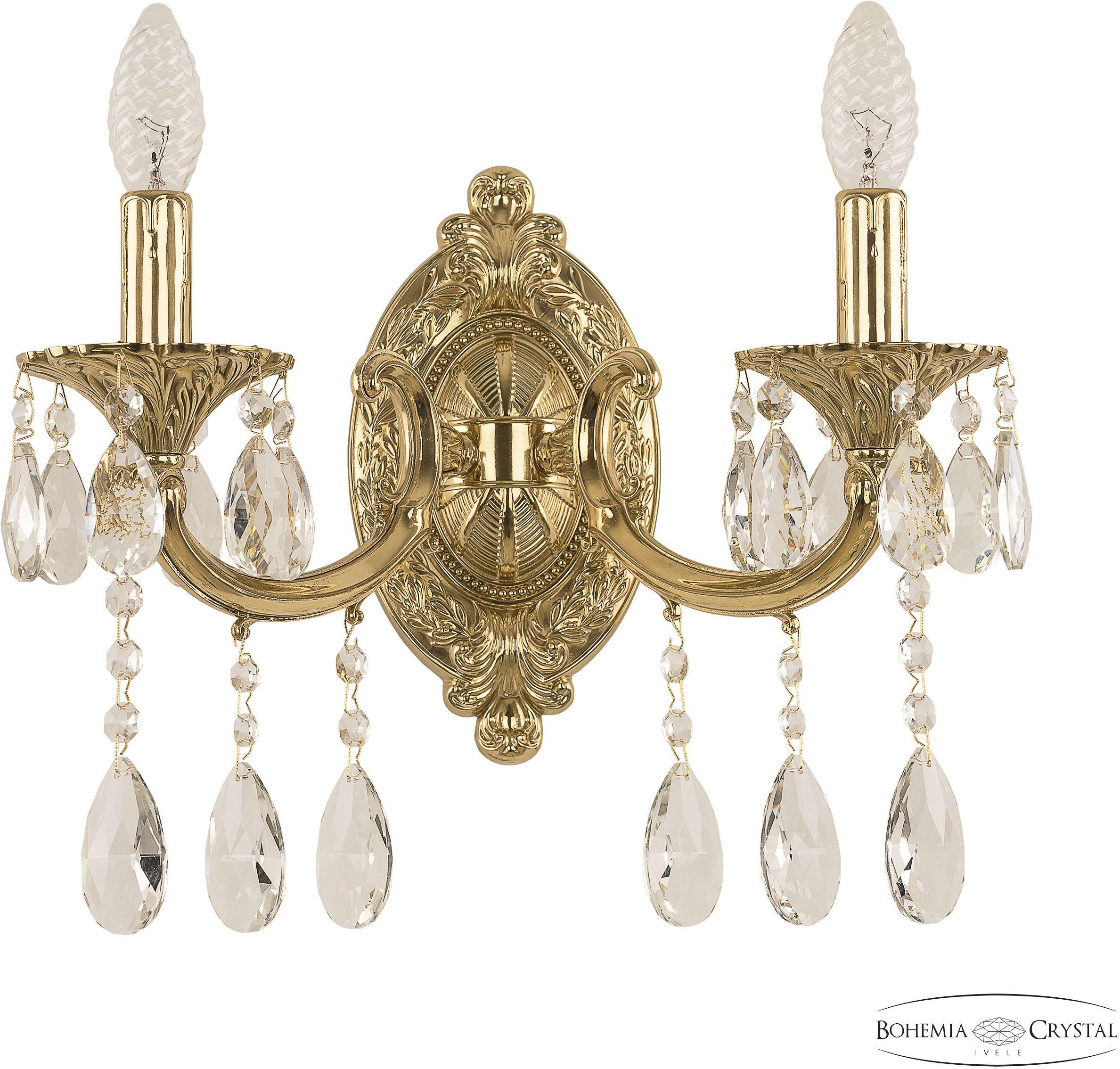 

Бра Bohemia Ivele Crystal 7208B10/2/175 A G