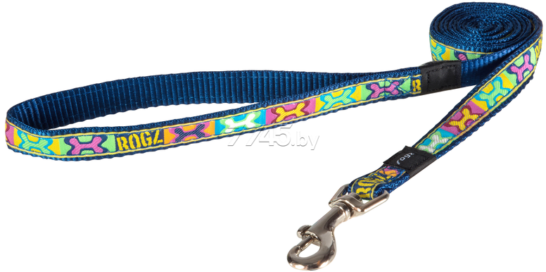 

Ошейник, поводок, намордник Rogz Scooter Lijn Pop Art Navy, Scooter Lijn