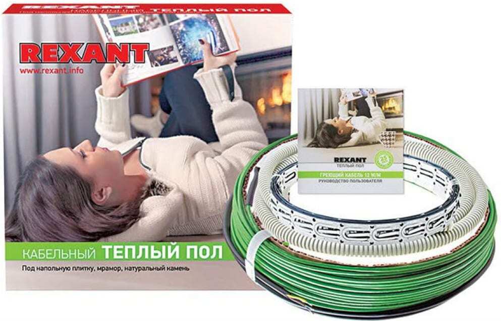 

Теплый пол Rexant RNB-30-370 [51-0503-3], Нагревательный кабель Rexant RNB-30-370 (30 м)