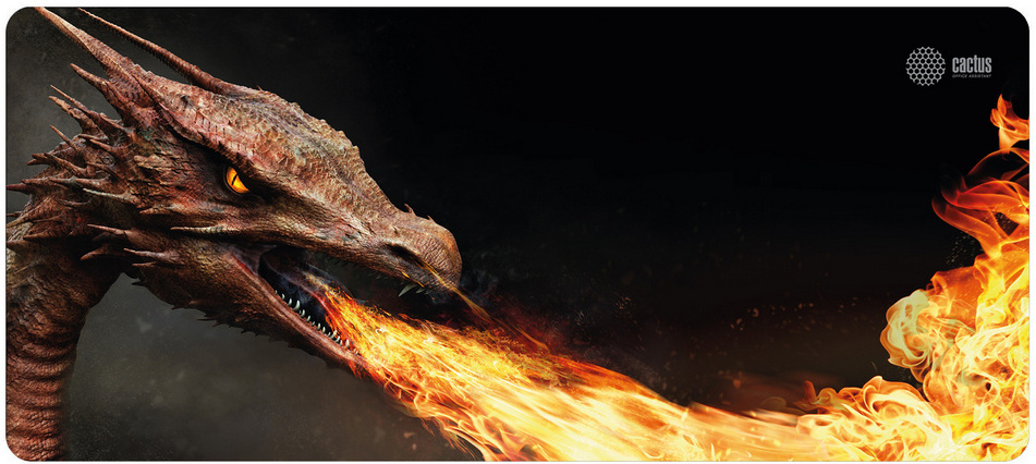 

Коврик для мыши CACTUS Fire Dragon XXL 900x400x3мм рисунок [CS-MP-PRO07XXL], Коврик для мыши Cactus Fire Dragon XXL 900x400x3мм CS-MP-PRO07XXL рисунок
