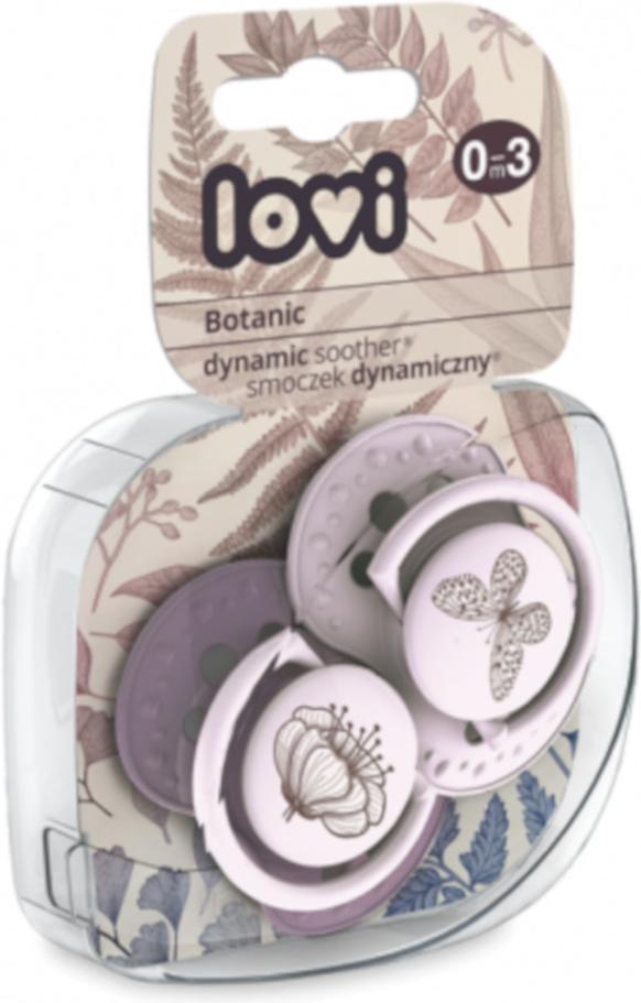 

Набор пустышек Canpol Lovi Botanic 0-3 мес 2 шт [22/869girl], Lovi Botanic 0-3 мес 2 шт