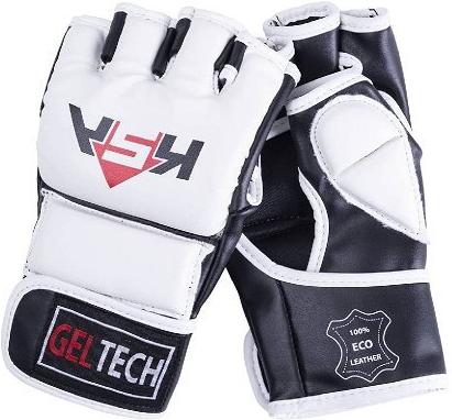 

Перчатки для единоборств KSA MMA Lion Gel White L, MMA Lion Gel White L