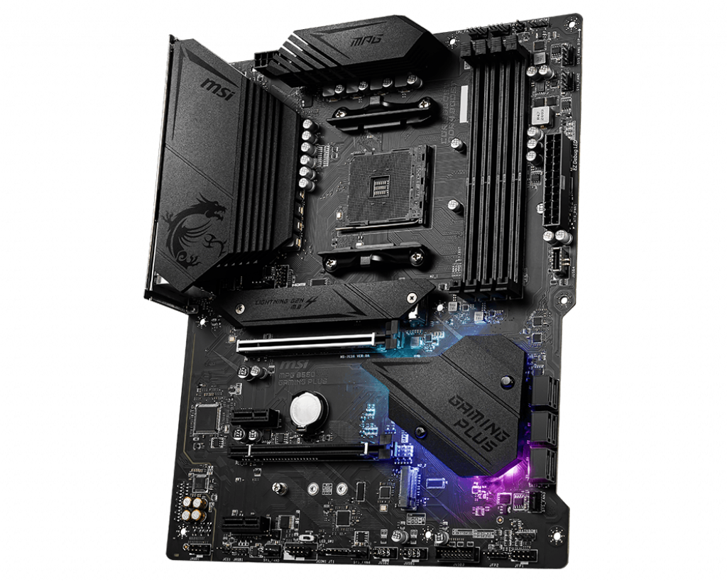 

Материнская плата MSI MPG B550 GAMING PLUS, Материнская плата MSI MPG B550 Gaming Plus