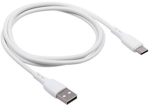 

Кабель Carmega Type-C 1.0m White (CAR-C-AC1M-WH)