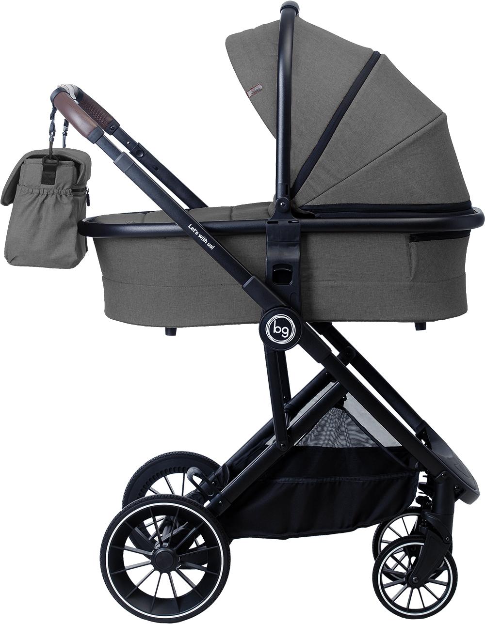 

Детская коляска Bubago LIRA BD801 3в1 Dark Grey, LIRA BD801 3в1