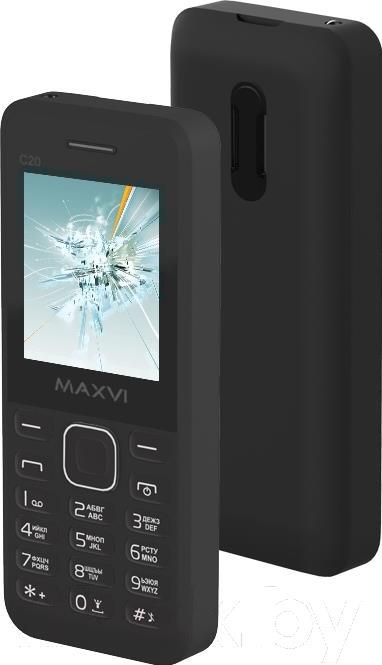 

Мобильный телефон Maxvi С20 Black, С20