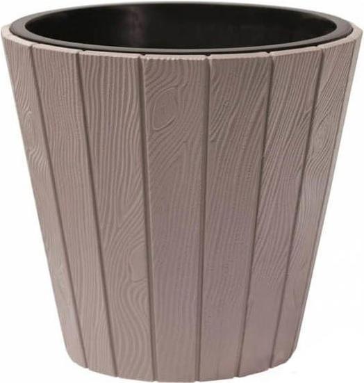

Горшок для растений Prosperplast Woode DBWO490-7529U мокко, Woode
