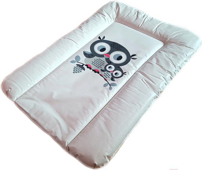 

Пеленальный матрас Berber DINO MAT 50 OWL серый [PR-605-193], DINO MAT 50 OWL