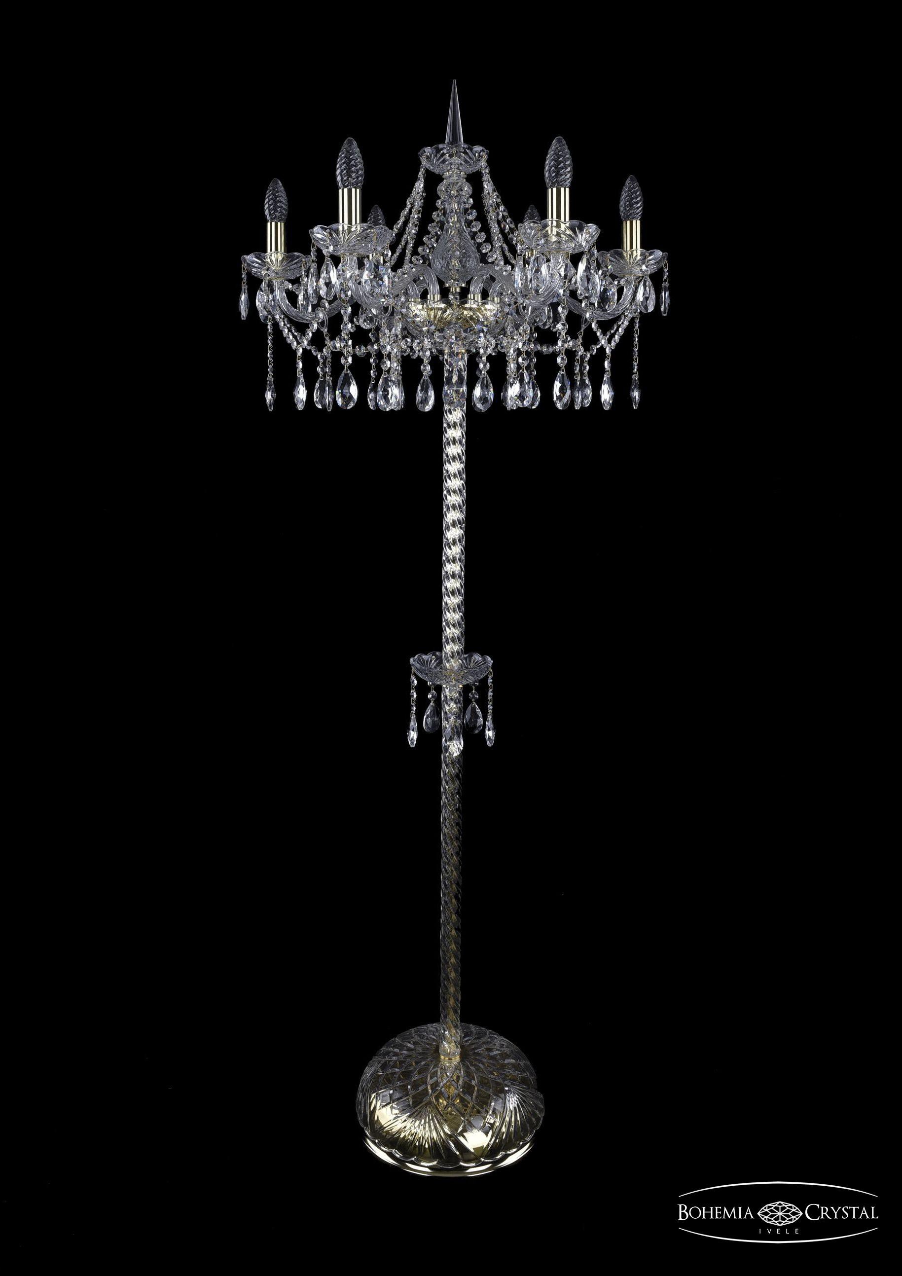 

Подвесная люстра Bohemia Ivele Crystal 1413T2/6/200-160/G, Торшер Bohemia Ivele Crystal 1413T2/6/200-160/G