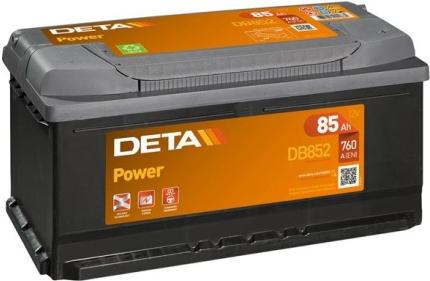 

Аккумулятор DETA Power DB852 85 А/ч, Power DB852 85 А/ч