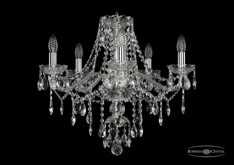 

Подвесная люстра Bohemia Ivele Crystal 1415/5/200/Ni