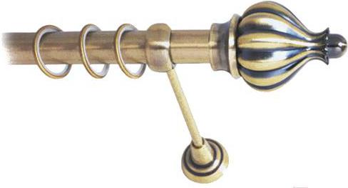 

Карниз Lm Decor Купол 145 1р гладкий 25мм 4м антик, Купол 145 1р гладкий 25мм 4.0м