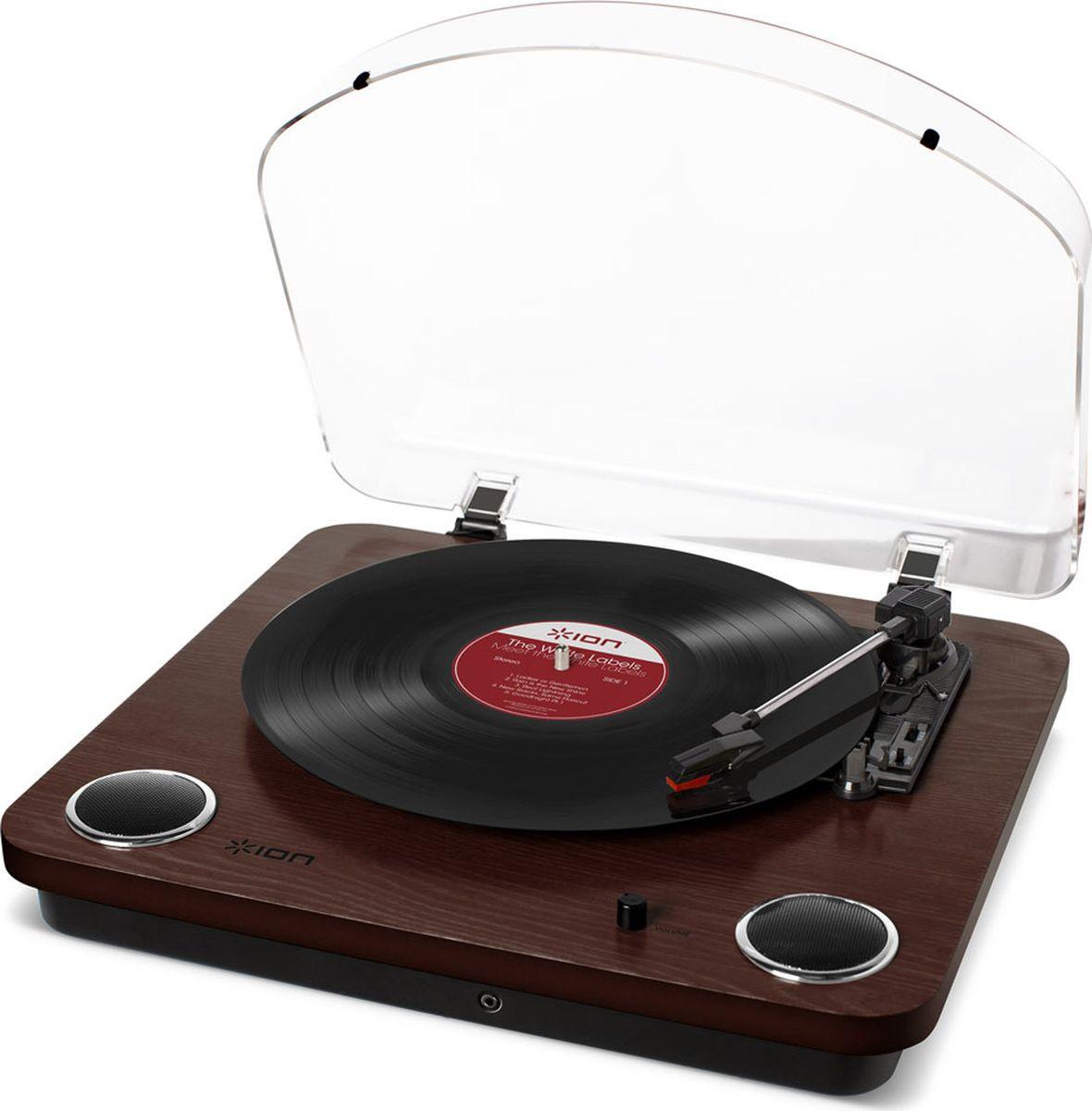 

Виниловый проигрыватель ION MAX LP Dark Wood Вark Brown, MAX LP Dark Wood