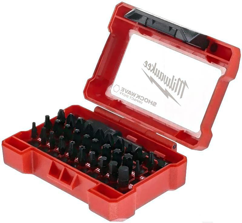 

Набор оснастки Milwaukee 4932464240, Набор бит Milwaukee Shockwave 32шт 4932464240