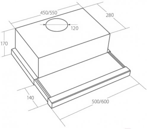 

Вытяжка Akpo Light Eco Glass 50 WК-7 серый, Вытяжка Akpo Light eco glass 50 WK-7 (серый)