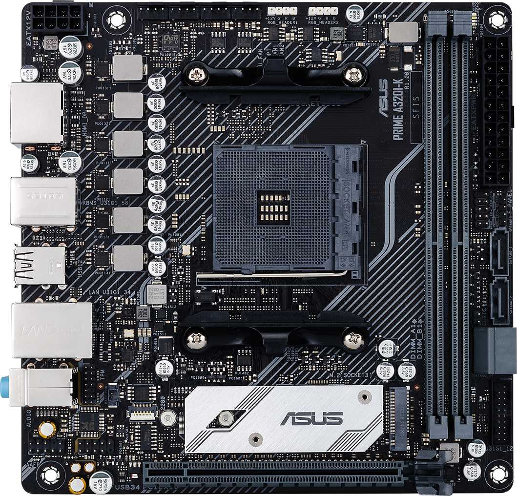 

Материнская плата ASUS PRIME A320I-K, Материнская плата Asus PRIME A320I-K