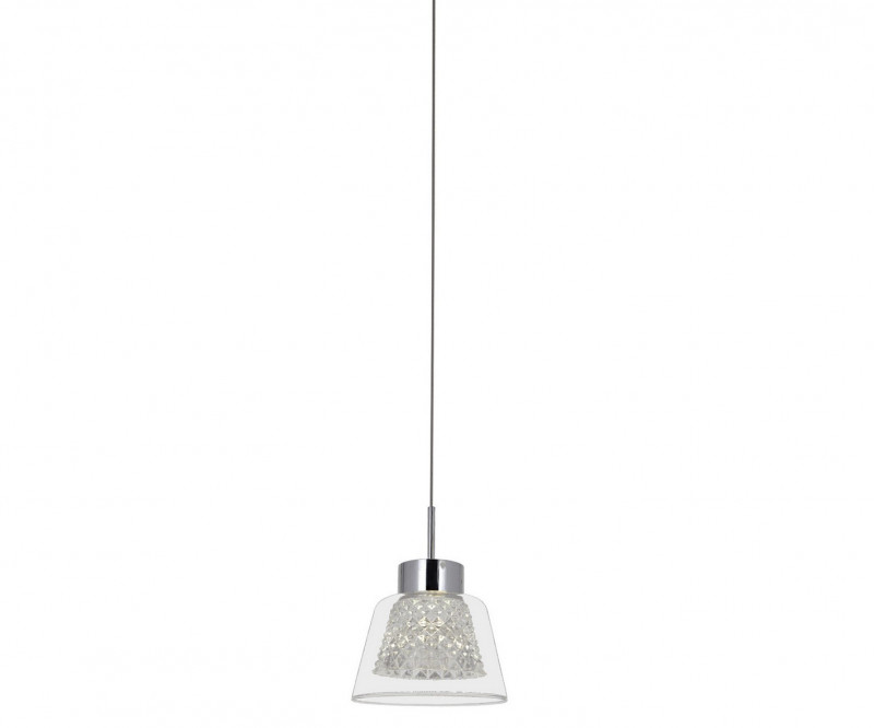 

Подвесной светильник KinkLight Азан h 120 d 10 Led 1x3w хром [6112-1A], Азан h 120 d 10 Led 1x3w