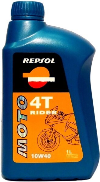 

Моторное масло Repsol Moto Rider 4T 10W40 1л [RP165N51], Моторное масло Repsol Moto Rider 4T 10W40 1л RP165N51